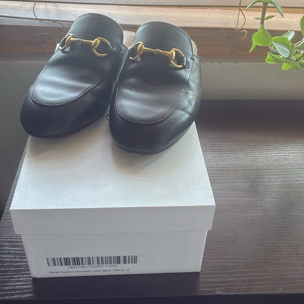 Quince Italian Leather Horsebit Mule - Picture 10 of 10